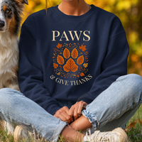 Load image into Gallery viewer, Paws Give Thanks Sweatshirt
