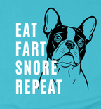 Eat Fart Snore Repeat - Frenchie | Classic Tee
